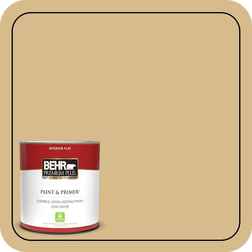 1 qt. #350F-5 Camel Flat Low Odor Interior Paint & Primer price history on PriceWatchPro