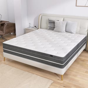 Durable Series Queen Medium Memory Foam 12 in. Bed-in-a-Box Mattress