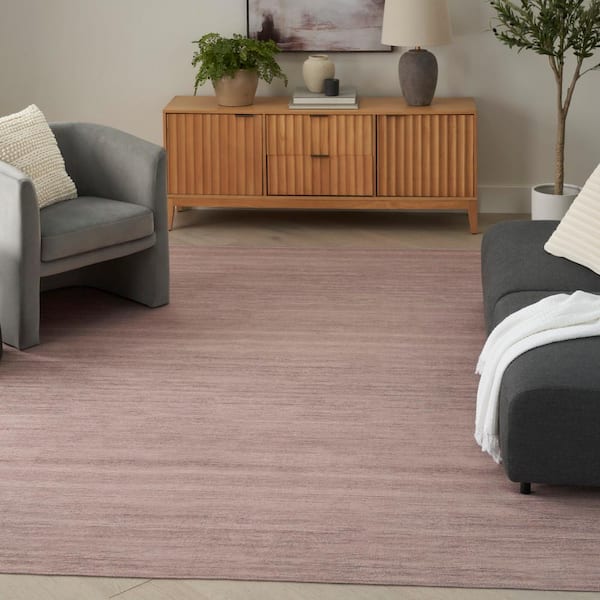 Washable Essentials Natural 6 ft. x 9 ft. All-over design Contemporary Area Rug