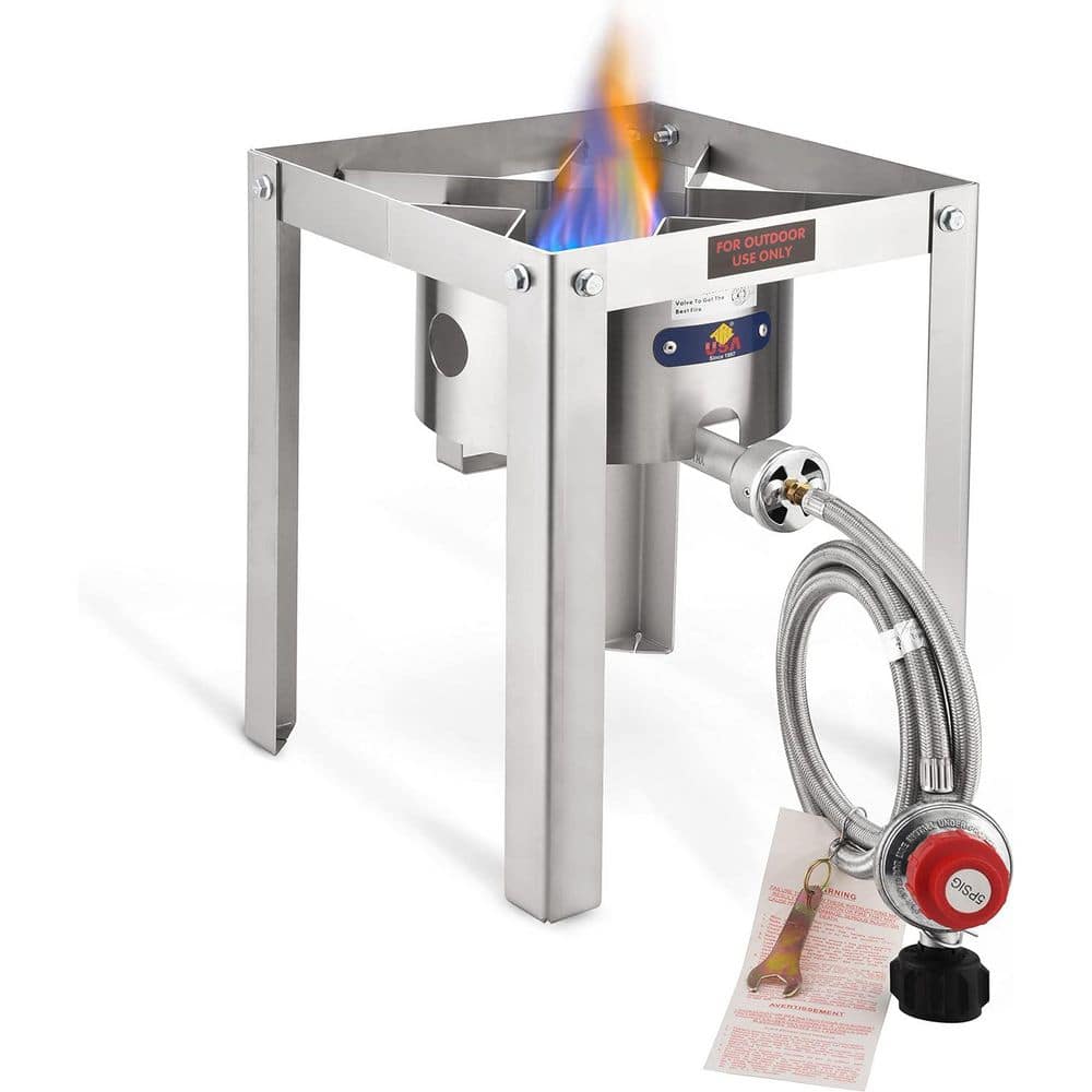 ARC 55,000BTU Single-Burner Propane Stove Stainless Steel Outdoor Side Burn