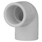 1/2 in. PVC Schedule. 40 90-Degree S x S Elbow Fitting