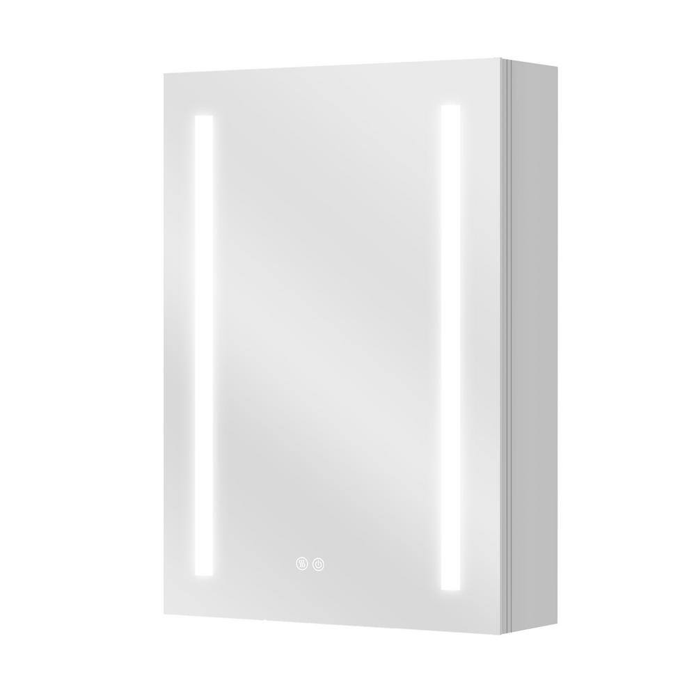 Zeafive 20 in. W x 30 in. H Rectangular Waterproof Aluminum Surface