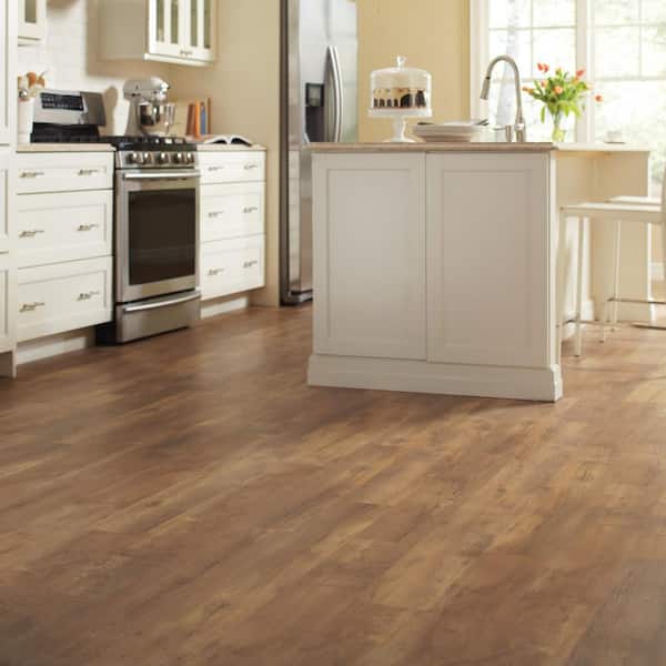 Pacific Pine 4 MIL x 6 in. W x 36 in. L Grip Strip Water Resistant Luxury Vinyl Plank Flooring (24 sqft/case)