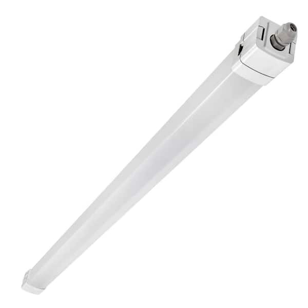 4 ft. 50-Watt 5715 Lumen Dimmable White Vapor Tight Wraparound Light, 3500/4000/5000K