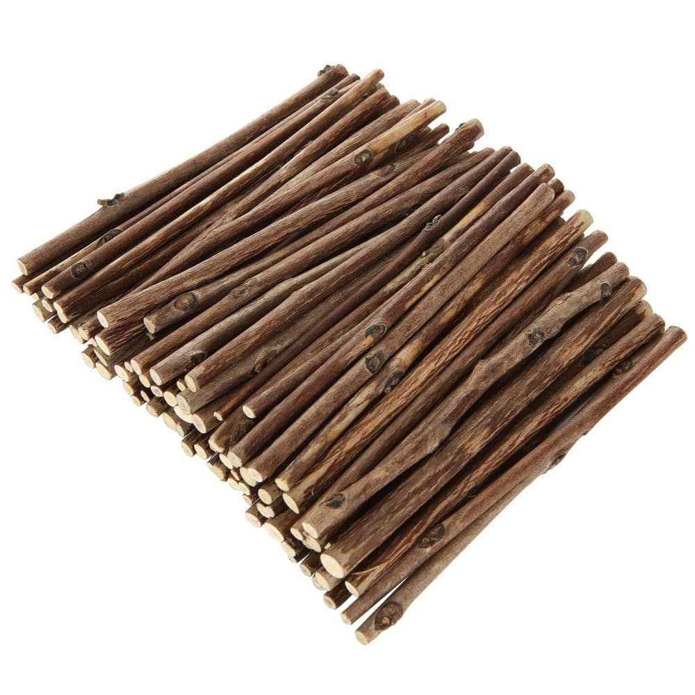 600 Pack Natural Apple Wood Sticks Versatile Crafting Material for DIY Projects Rustic Home Decor School Craft price history on PriceWatchPro