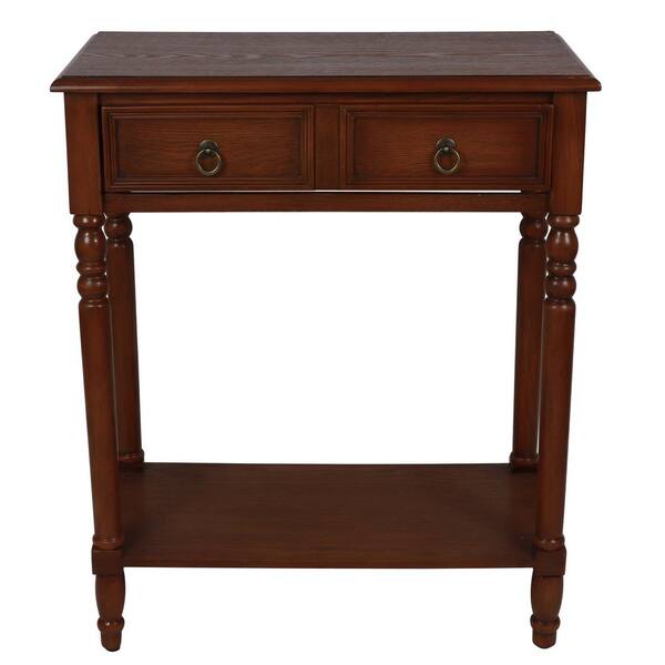 Decor Therapy Carter Cherry Console Table