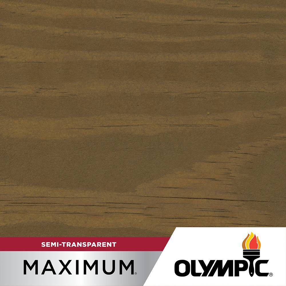 Olympic Maximum 5 Gal ST2009 Dark Ash SemiTransparent Exterior Stain