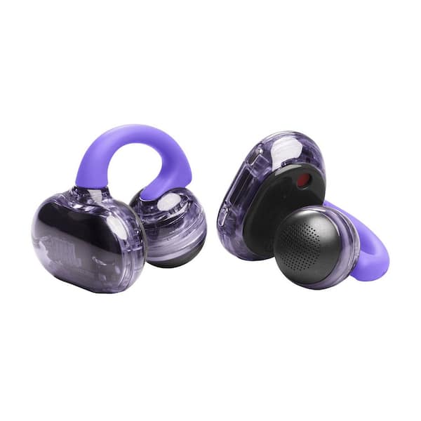 JBL Sound Gear Clips TWS Purple Wireless BT Earbud and In-Ear