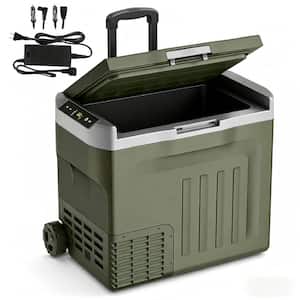 Costway 12 Volt Car Refrigerator with -4℉~68℉ Adjustable Range