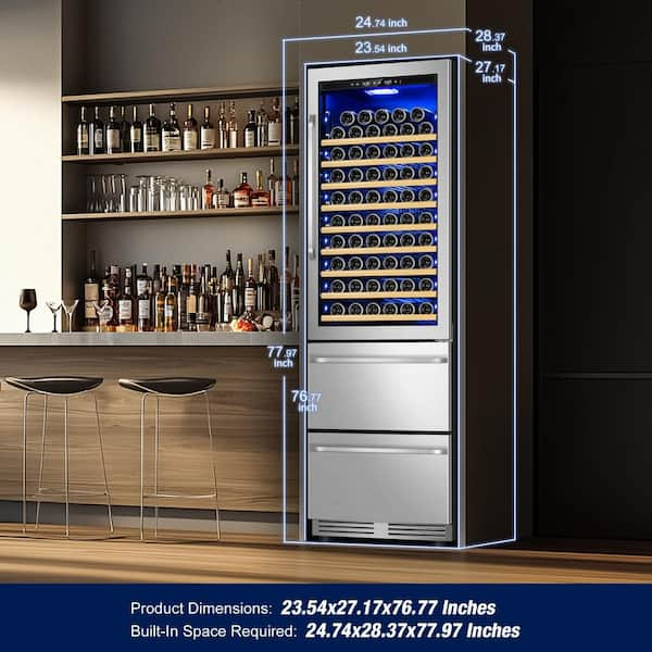 Outdoor wine fridge best sale