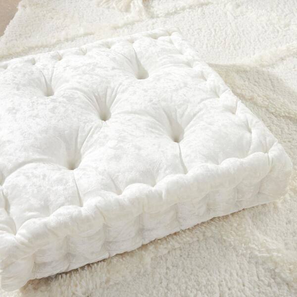 NUBE Agnes Gray Chinchilla Faux Fur Throw Pillow (18 in. x 18 in.)  PIL-RSPGR5050 - The Home Depot