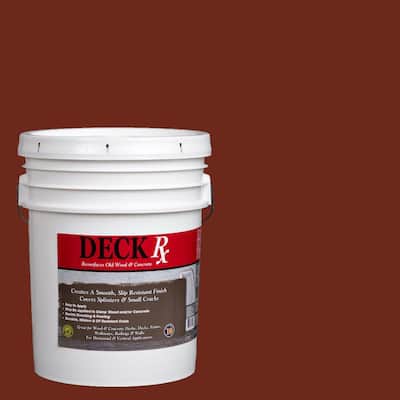 Deck Rx 5 gal. Redwood Wood and Concrete Exterior Resurfacer