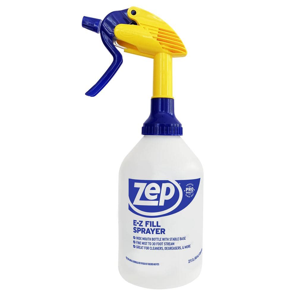 6 Zep Professional Sprayer Bottle 32 oz 30 Foot Spray, Adjustable Nozzle