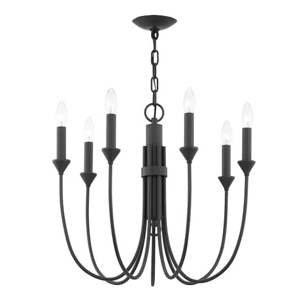Troy Lighting Cate 7-Light Forged Iron Chandelier