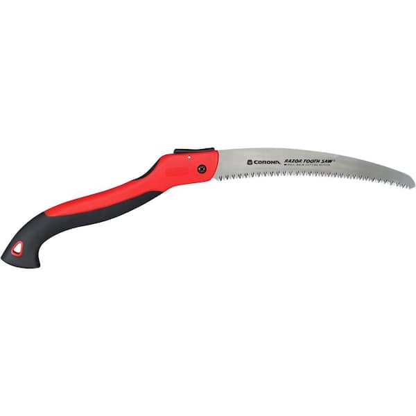 Corona RazorTOOTH 10 in. High Carbon Steel Blade with Ergonomic Non-Slip Handle Folding Pruning Saw