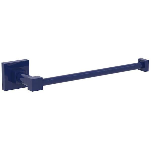 Allied Brass Argo Collection 10 in. Sink Mounted Single Towel Bar in Mediterranean Blue