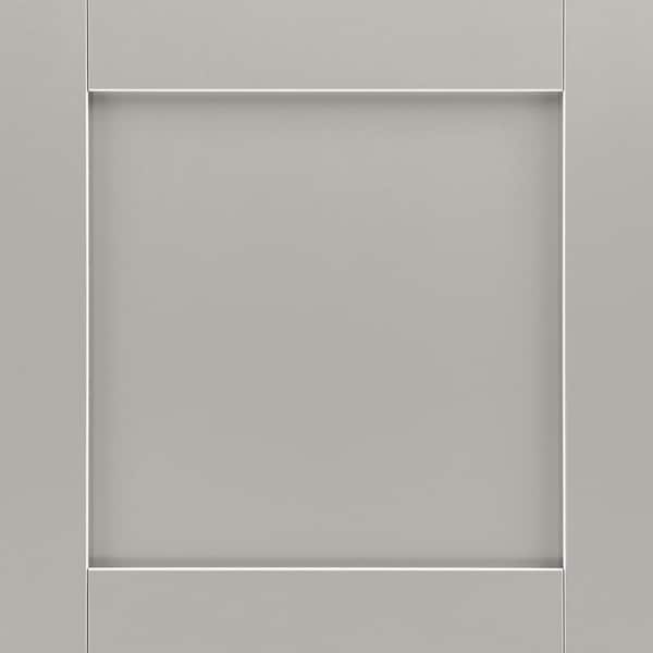 American Woodmark San Mateo 9 7/8-in. W x 3/4-in. D x 10-in. H in Duraform Stone Cabinet Door Sample