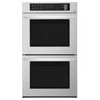 30 in. Double Electric Wall Oven Self-Cleaning with Convection and EasyClean in Stainless Steel