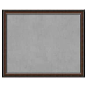 Cyprus Walnut 45 in. x 37 in. Framed Magnetic Board