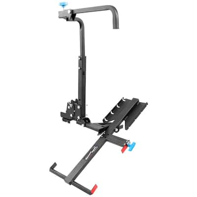 100 lbs. Manual Wheelchair Carrier with Tilting Platform