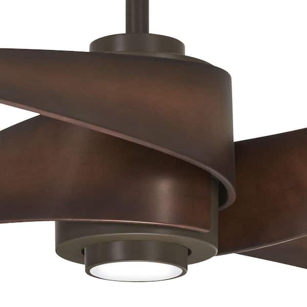 MINKA-AIRE Artemis IV 64 in. Integrated LED Indoor Oil Rubbed