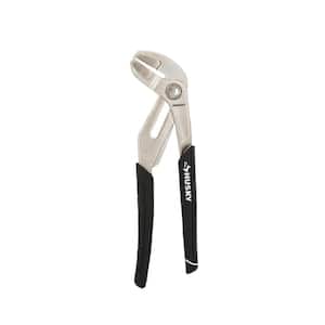 8 in. Groove Pliers with Quick Adjusting Joint and Straight Jaw
