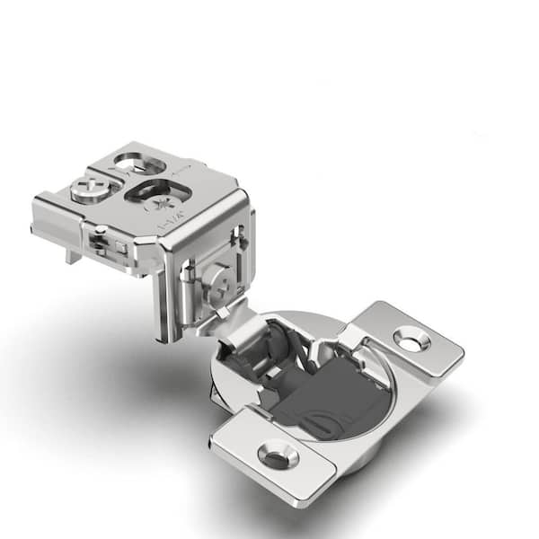 30-Pack 105° 1-1/4 in. Overlay 4D Soft Close Concealed Cabinet Hinges with Adjustable Closing Speed for Face Frame Door