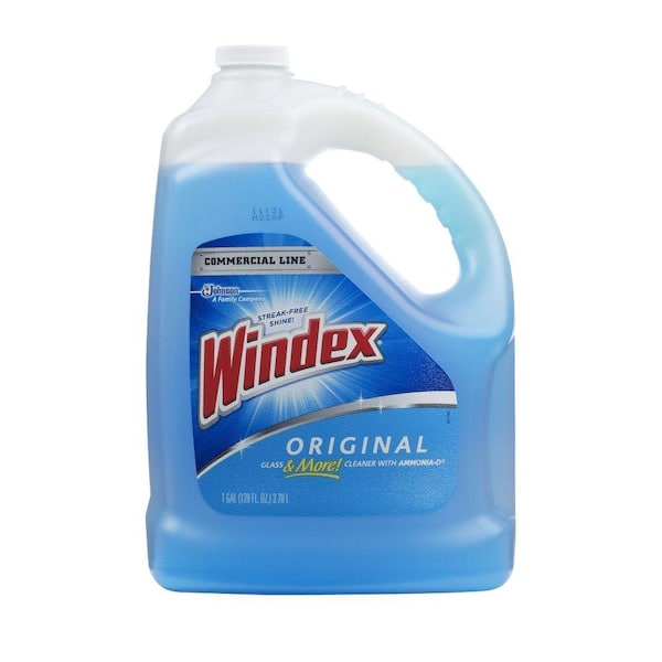 Windex 128 oz. Commercial Original Glass Cleaner Refill.