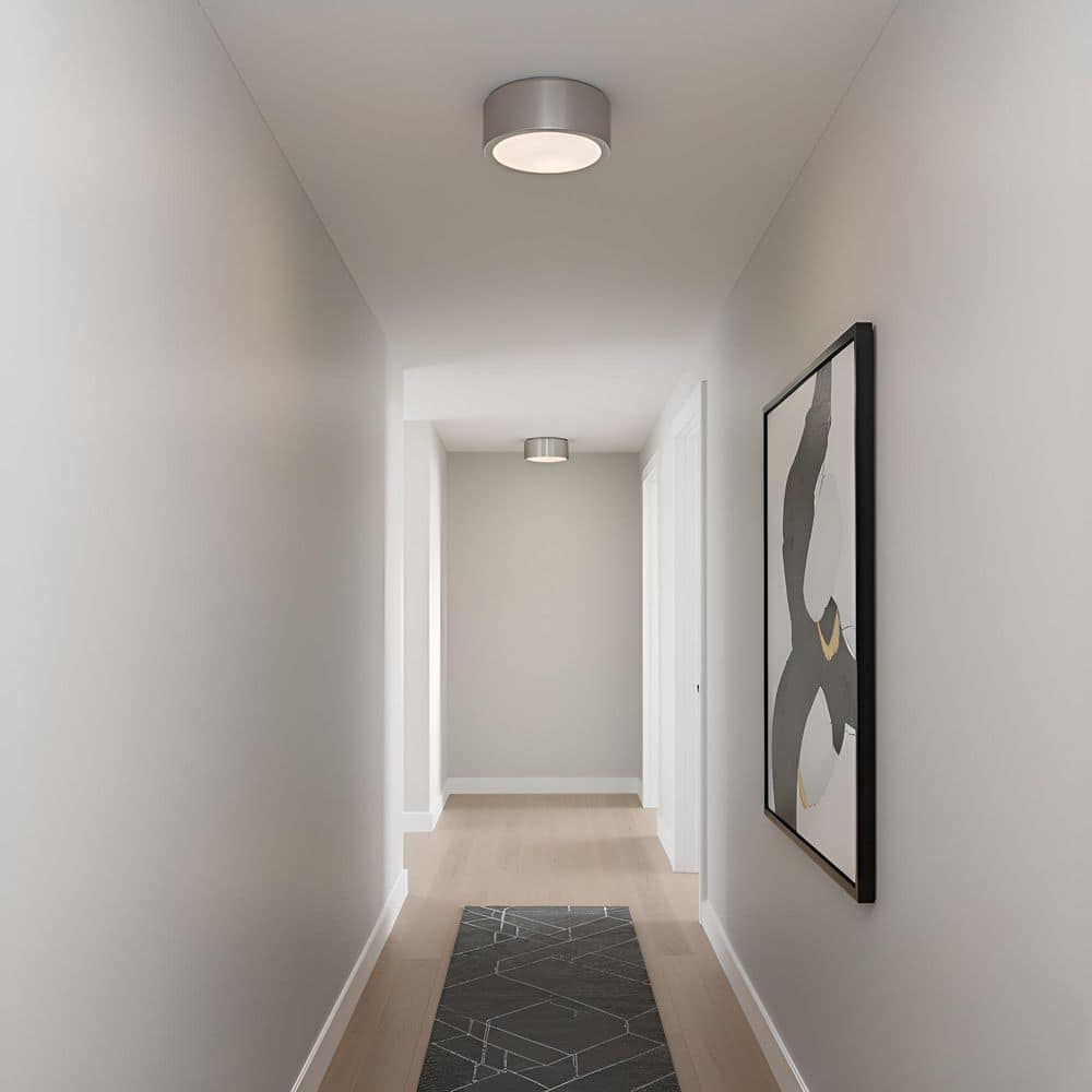 Generation Lighting Albee Small 10 in. 1-Light Brushed Nickel