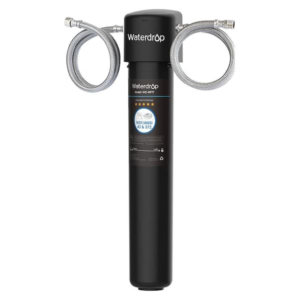Waterdrop 17UA 24000 Gal. Under-Sink Water Filter System, NSF/ANSI 42 Certified, Direct Connect to Kitchen Faucet