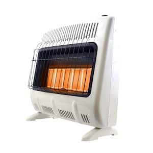 30,000 BTU Vent Free Radiant Natural Gas Space Heater