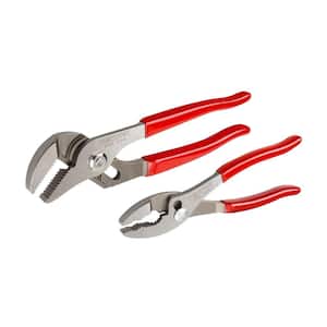 8, 10 in. Slip Joint and Groove Joint Pliers Set (2-Piece)