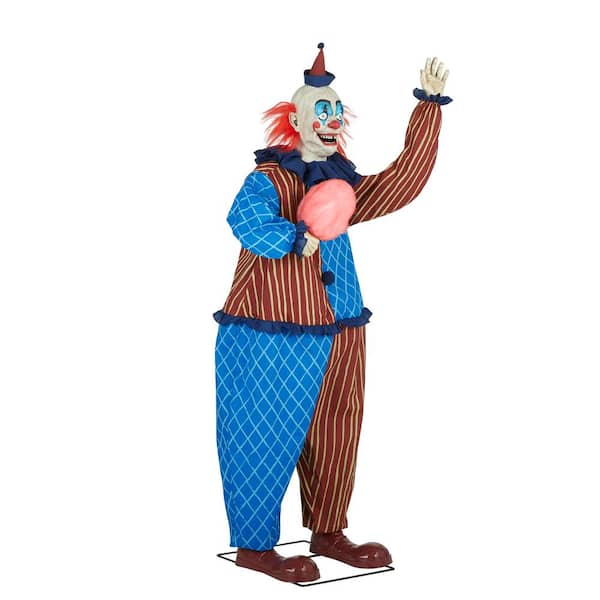 Home Accents Holiday 83 in. Life Size Animatronic Vintage Clown