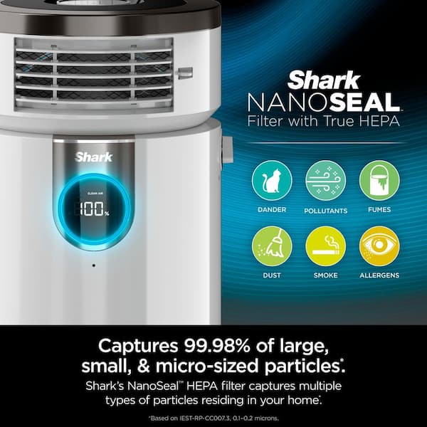 Shark 3-in-1 Max Air Purifier, Heater & Fan with NanoSeal HEPA