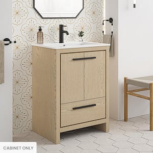 Virage 18.3 in. W x 24 in. D x 33.46 in. H Bath Vanity Cabinet without Top in Brown