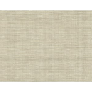 Alix Beige Twill Vinyl Strippable Roll (Covers 60.8 sq. ft.)