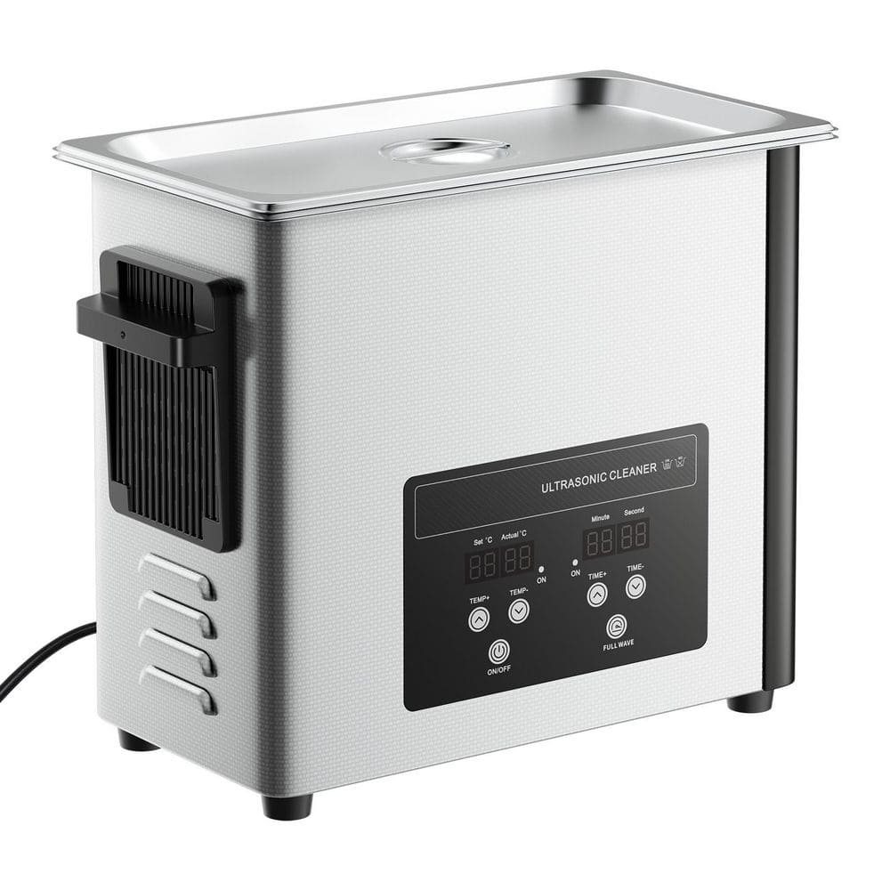 Ultrasonic Cleaner 6L oz. 120-Watt Stainless Steel 40kHz with Basket & Digital Display Deep Cleaning for Jewelry Watches price history on PriceWatchPro