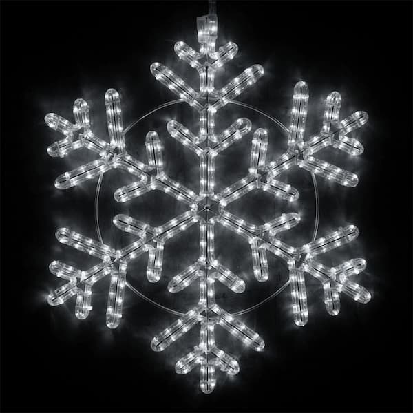Unfinished Wood Snowflake Shape Winter Decor Up To 24'' 1/8'' Thick