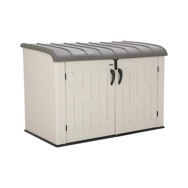 TuffBoxx Series 137 gal. Green Galvanized Metal Bear-Proof Storage Container in Green