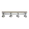 Eglo Pierino 2 ft. Satin Nickel and Chrome Integrated LED Track ...