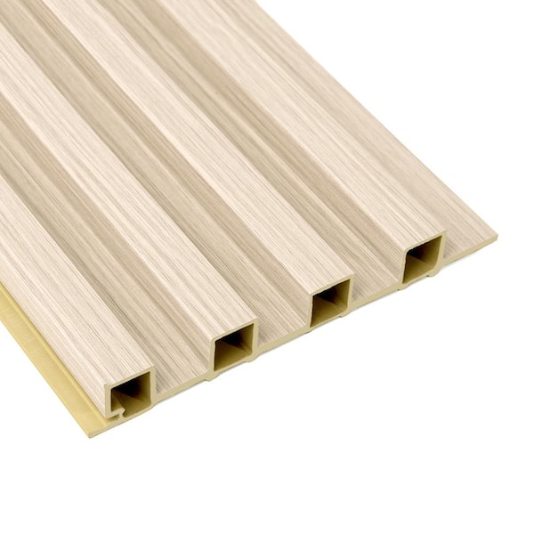 332 White Ash Wood Tambour Veneer Wall Panel 4x8 feet, on Designer Pages