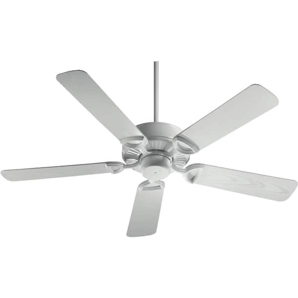 Quorum International Estate Patio 52 in. Indoor/Outdoor White Ceiling Fan