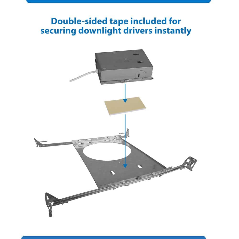 Adjustable Steel Frame for Canless LED Downlights