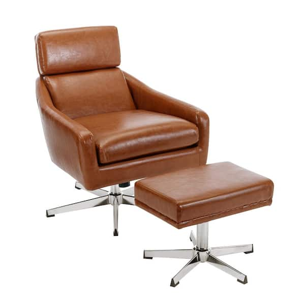 Austin leather online armchair