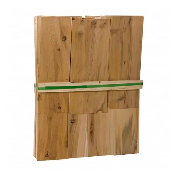 Unbranded Beige 16 in. Eastern White Cedar Grade D Utility Wood Starter Shingles (12.5 sq. ft. Per Bundle)