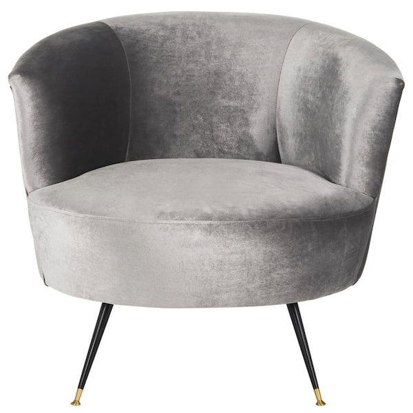 SAFAVIEH Arlette Mid Century Gray Chair