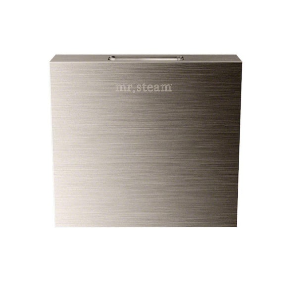 Replacement AromaSteam Square 3 in. Steam Head in Brushed Nickel for iTempo/iTempo Plus