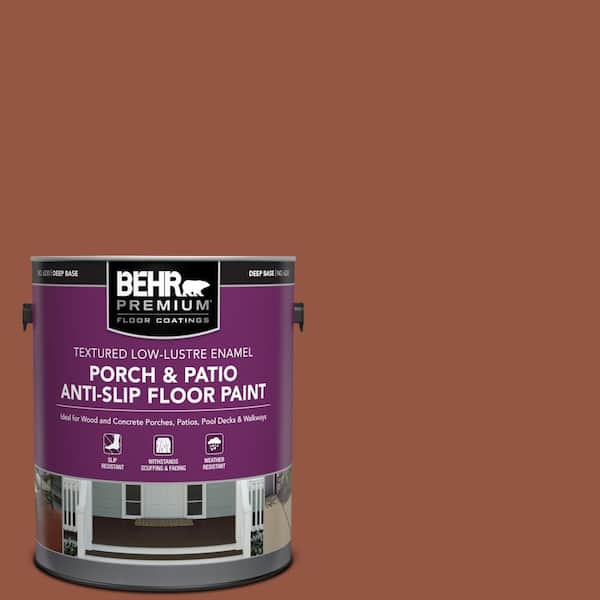 BEHR PREMIUM 1 gal. #SC-130 California Rustic Textured Low-Lustre Enamel Interior/Exterior Porch and Patio Anti-Slip Floor Paint