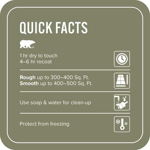 1 gal. #S380-6 Ecological Self-Priming 1-Part Epoxy Satin Interior/Exterior Concrete and Garage Floor Paint