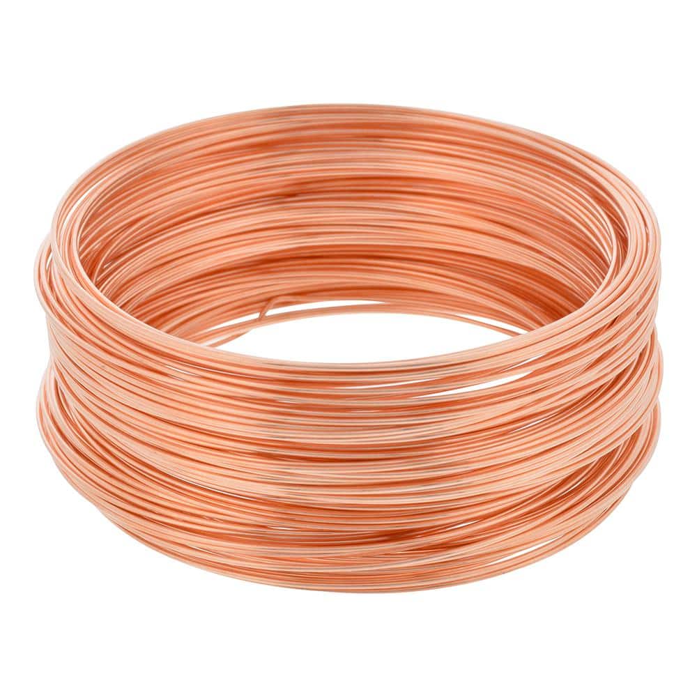 OOK 75 ft. 5 lb. 22-Gauge Copper Hobby Wire 50163 - The Home Depot